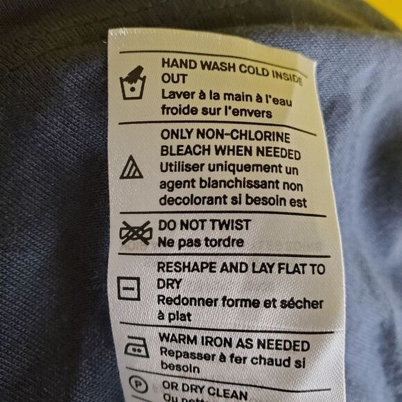 Vince Striped Knot Detail T-Shirt Dress Size Large - Picture 11 of 11